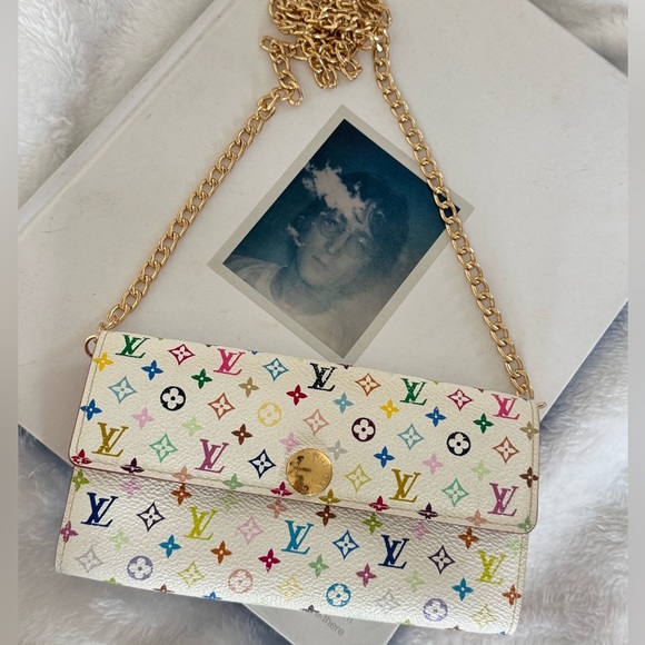 Authentic Louis Vuitton Multicolor Wallet Crossbody Bag - Picture 1 of 11
